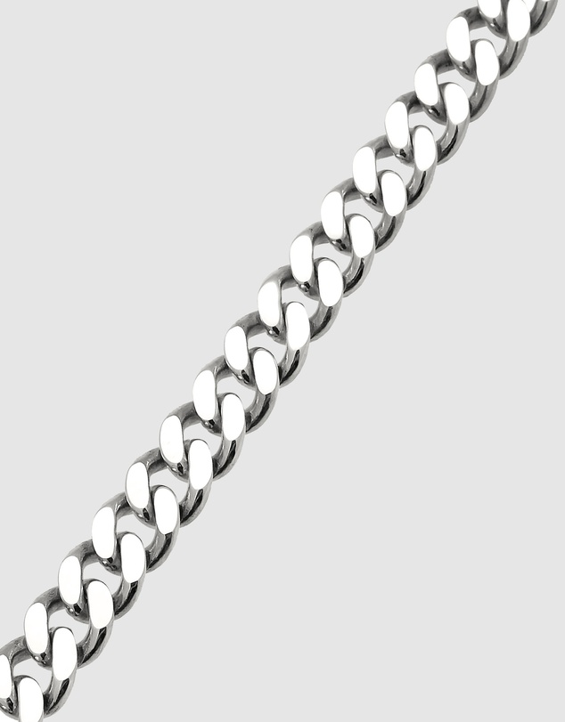 Kuzzoi - ICONIC EXCLUSIVE - Polished Curb Chain Bracelet in 925 Silver