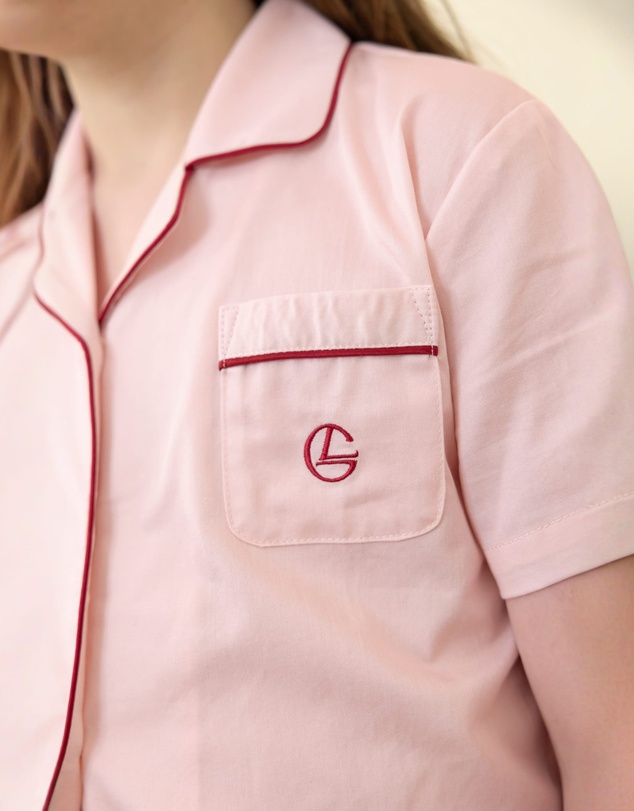 Gingerlilly - Rebecca Judd x Gingerlilly Mini Camilla Cotton Short PJ Set