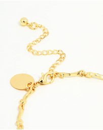 Lovisa - Gold Plated Winding Mini Flower Bracelet
