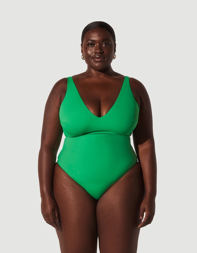 Form and Fold - The Plunge Underwire D-G One Piece