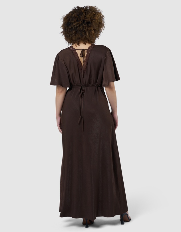 Sunday In The City - Electric Guitars Maxi Dress