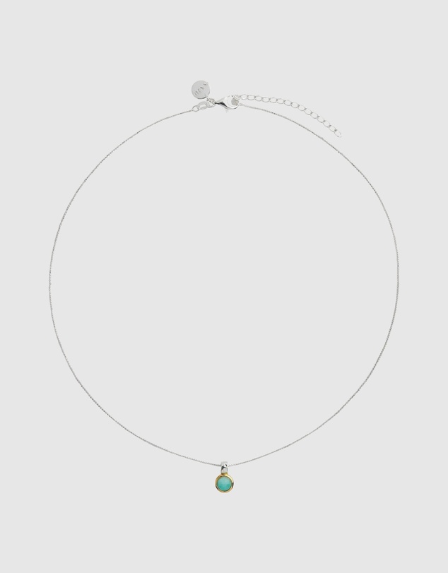 Najo - Solace 2-Tone Amazonite Necklace