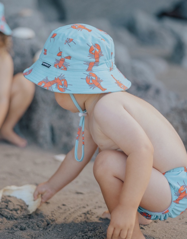 Crywolf - SWIM BUCKET HAT Little Lobsters