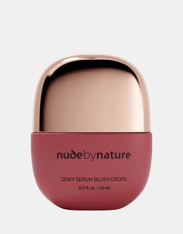 Nude by Nature - Dewy Serum Blush Drops 02 Warm Rose