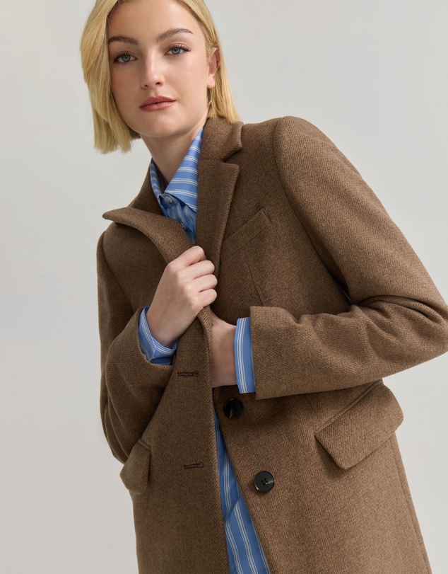 Oxford - Ruby Wool Coat