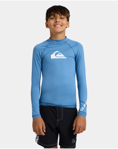 Quiksilver - Boys 8 to 16 All Time Long Sleeve Rashguard