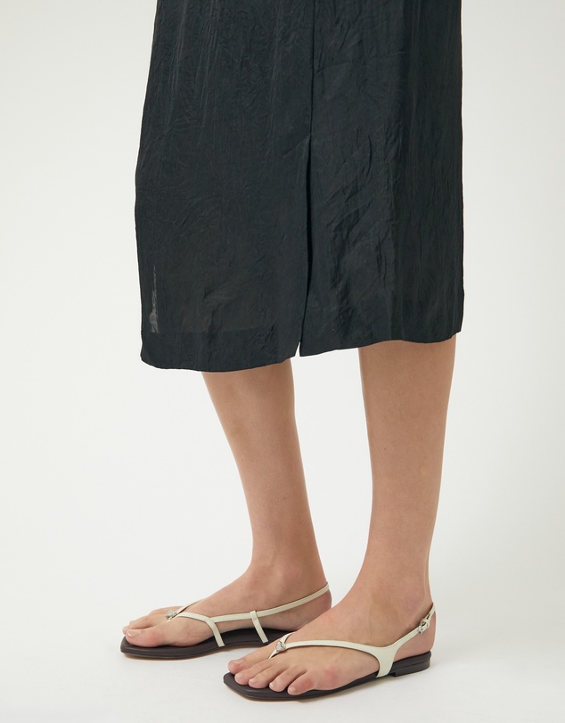 Brie Leon - Halle Flat Sandal - Leather