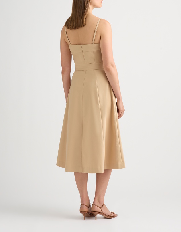 David Lawrence - Aniston Cotton Sateen Dress