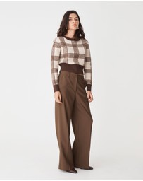 Forcast - Ash Adjustable Waist Pants