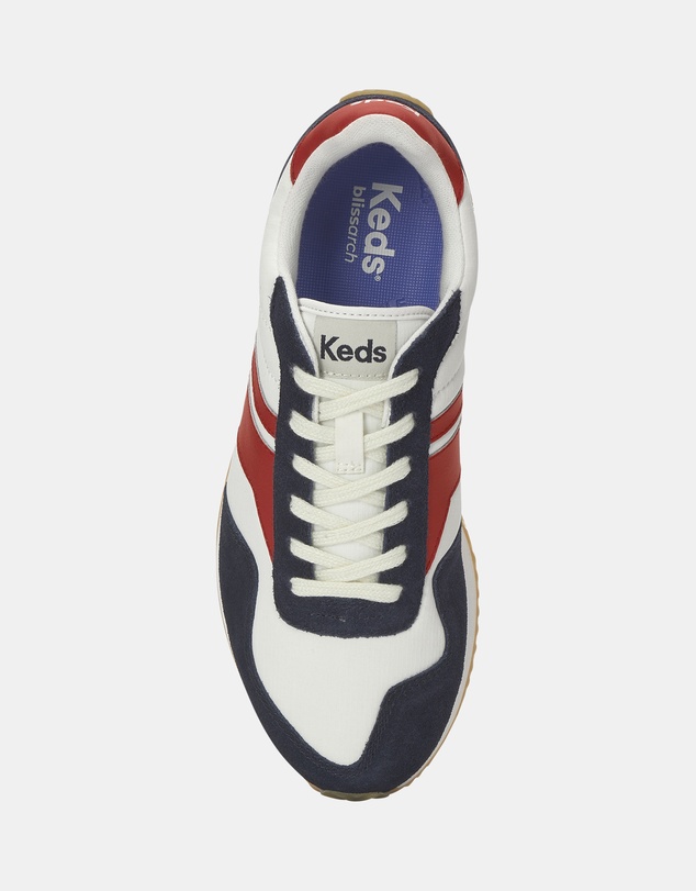 Keds - Rena Nylon/Suede White/Navy/Red