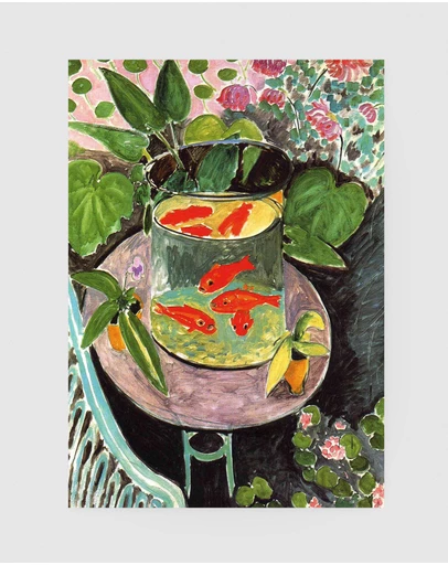 Inka Arthouse - The Goldfish by Henri Matisse Art Print