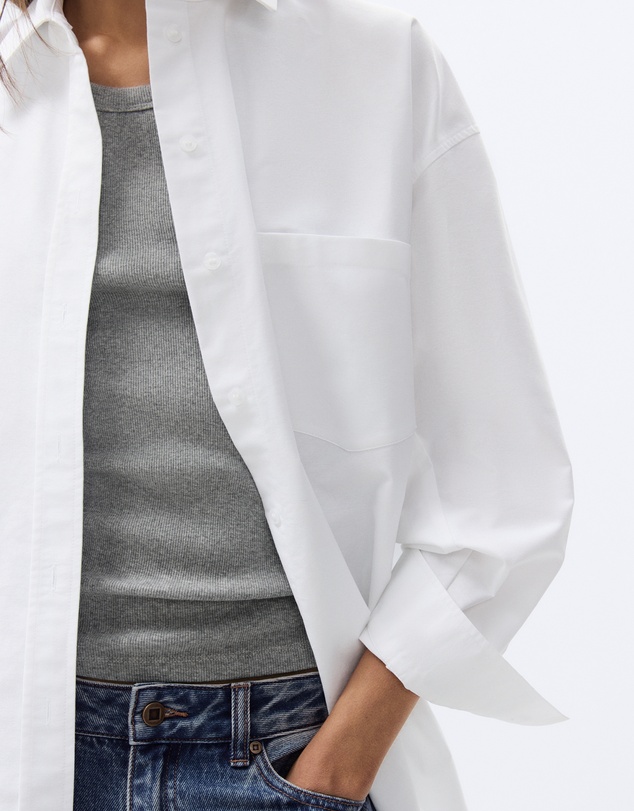 UNISON - Oversized Oxford Shirt