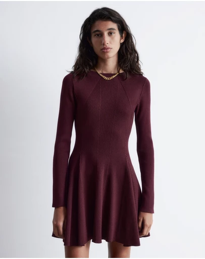 & Other Stories - Rib Knit Mini Dress