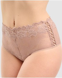 Sans Complexe - Arum Prima Mid Rise Sheer Stretch Lace Brief