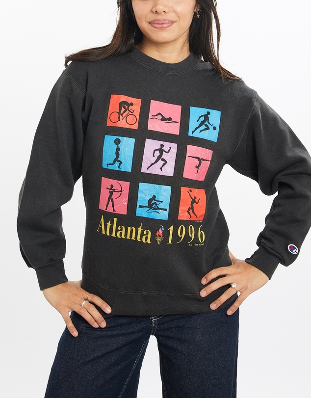 Vintage by The Real Deal - Pre Loved - Vintage 1996 Champion Atlanta Olympics Sweatshirt