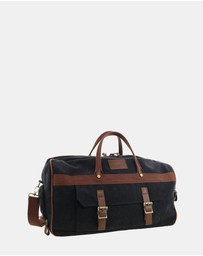 Pierre Cardin - Pierre Cardin Canvas Buckle Overnight Bag