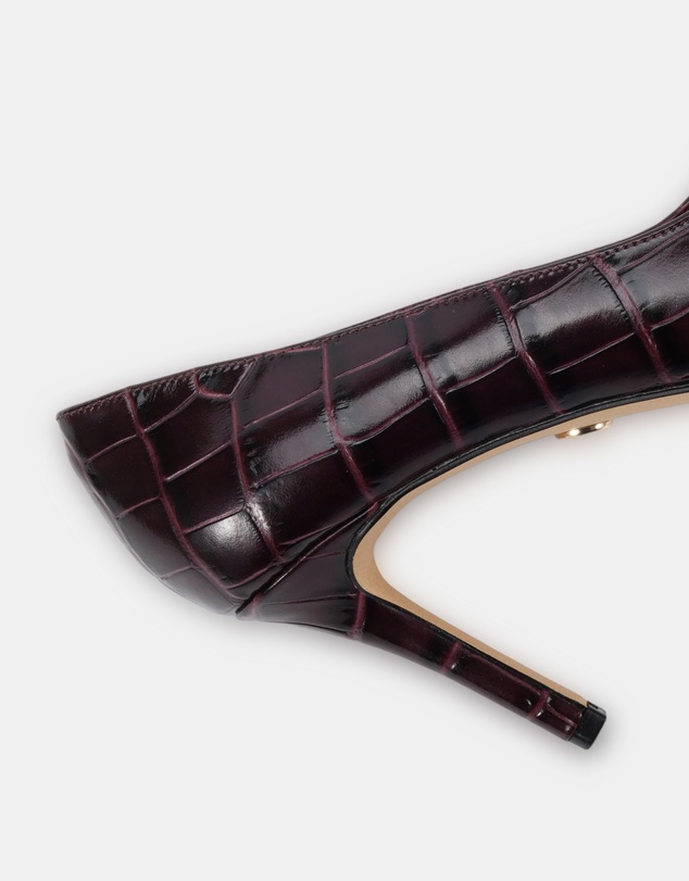 Wittner - Ravyn Croc Embossed Leather Pumps