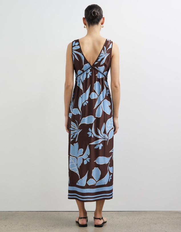 Minima Esenciales - Rhodes V-Neck Midi Dress