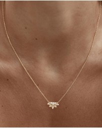 By Charlotte - Lotus Rain Necklace