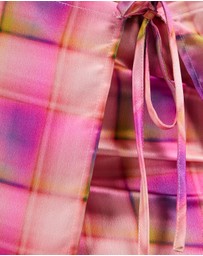 Dazie - Check On It Midi Skirt
