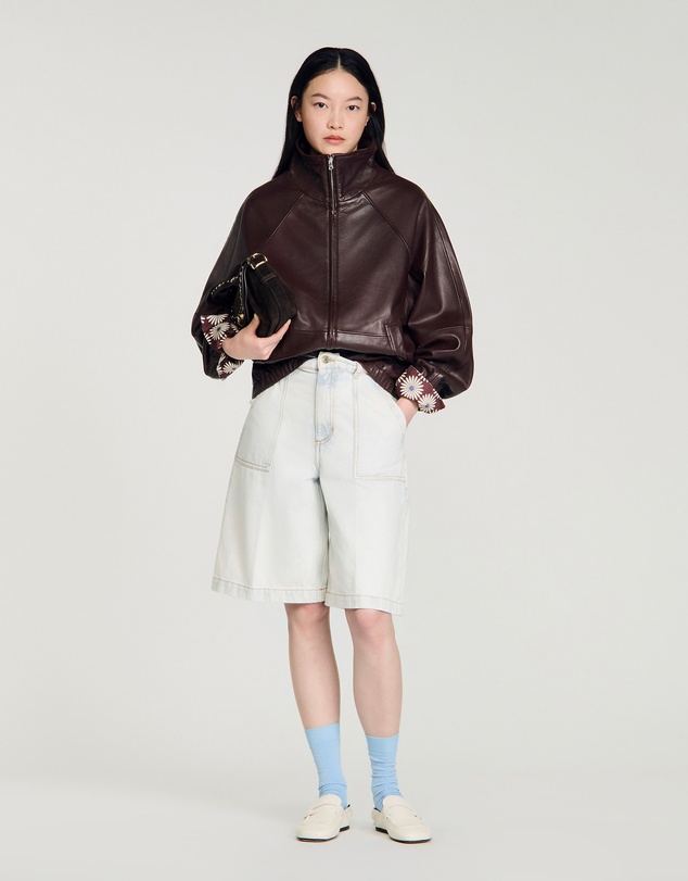 Sandro - Jordan Leather Jacket