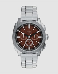 Fossil - Machine Silver Chronograph Watch