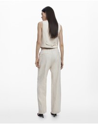 Desigual - Patterned suit trousers