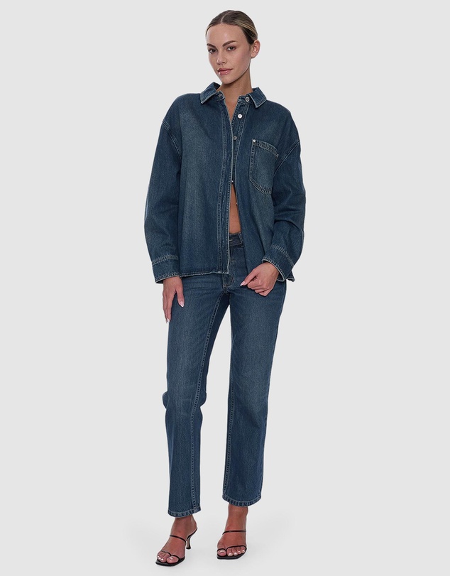 Thrills - Melina Oversized Denim Shirt