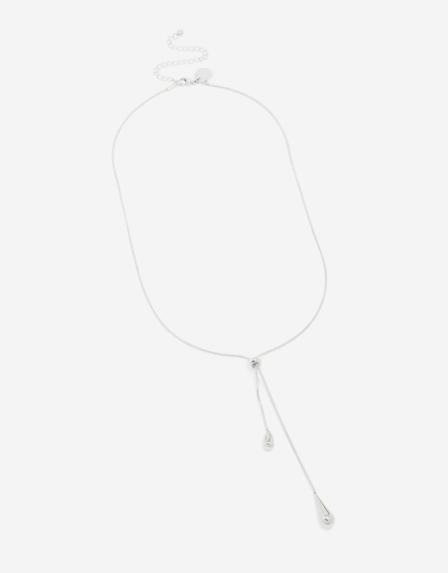 Lovisa - Waterproof Stainless Steel Pull Through Lariat Necklace