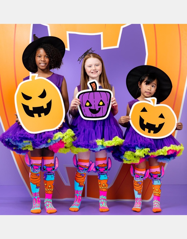 MADMIA - Stitch Neon Halloween Socks - Kids