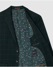 Politix - Baxter Windowpane Tailored Jacket