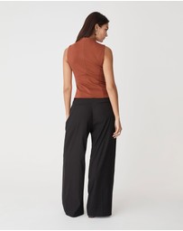 Forcast - Finnley Structured Ponte Top