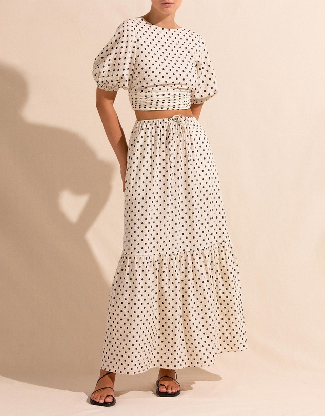 Peony - Holiday Tiered Skirt