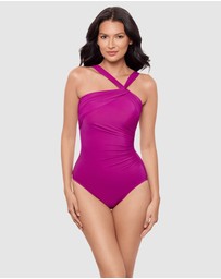 Miraclesuit Swimwear  - Rock Solid Europa Asymmetric Underwired Shaping Swimsuit