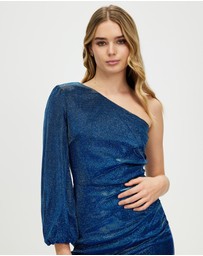 Romance by Honey and Beau - Emmie One Sleeve Dress
