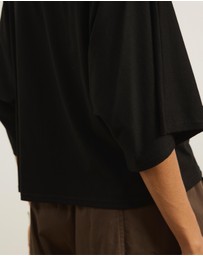 Atmos&Here - Wide Sleeve Boxy T-Shirt