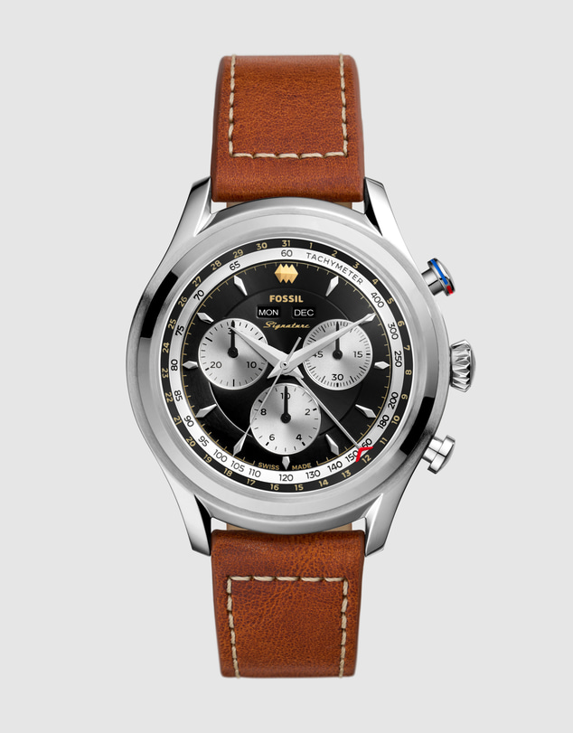 Fossil - Signature CS-1 Brown Chronograph Watch