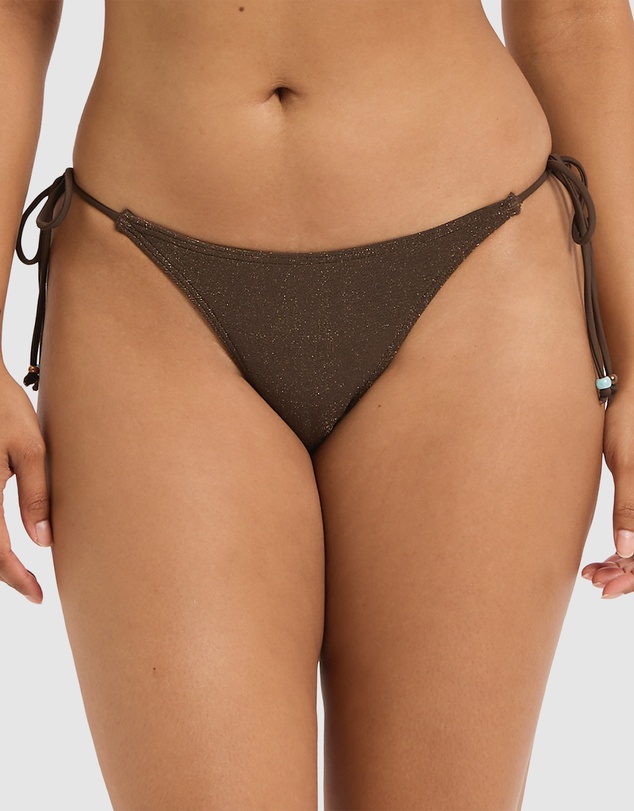 Bond-Eye Swimwear - Beaded Tie Side Vista Brief