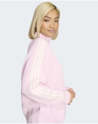 adidas Originals - ADIDAS ORIGINALS FUNNEL NECK QUARTER ZIP Sweatshirt Womens