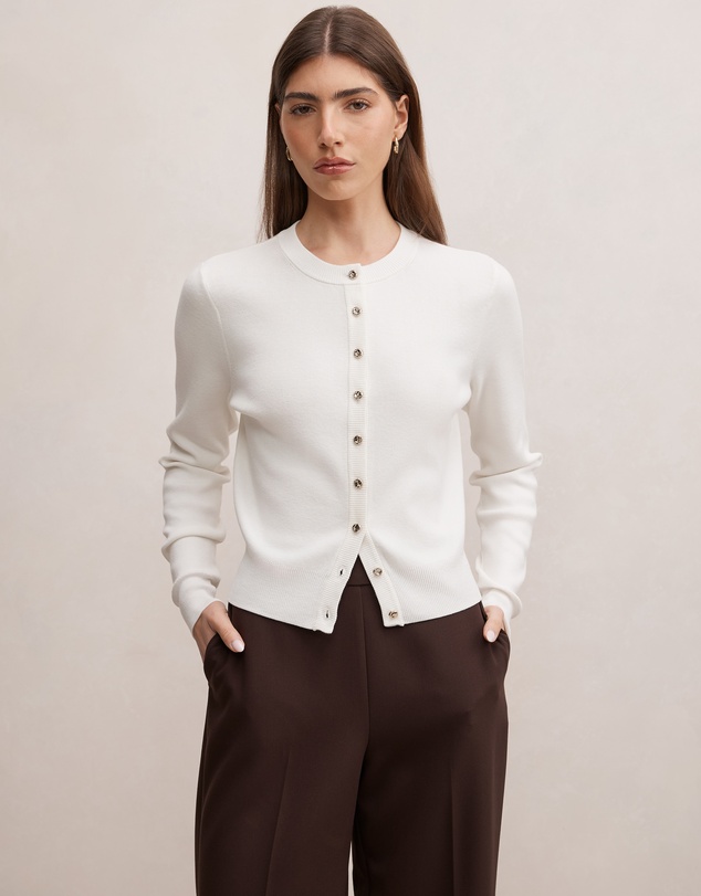 Forever New - Rylee Crew Neck Cardigan