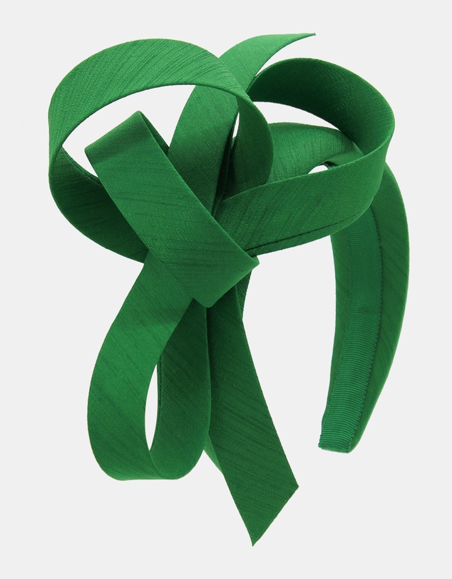 Morgan & Taylor - Mel Fascinator in Green