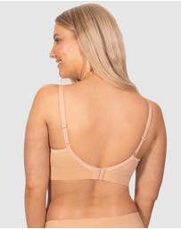 B Free Intimate Apparel - Wirefree Padded T-Shirt Bra (A-B-C-D-DD-E) Cup