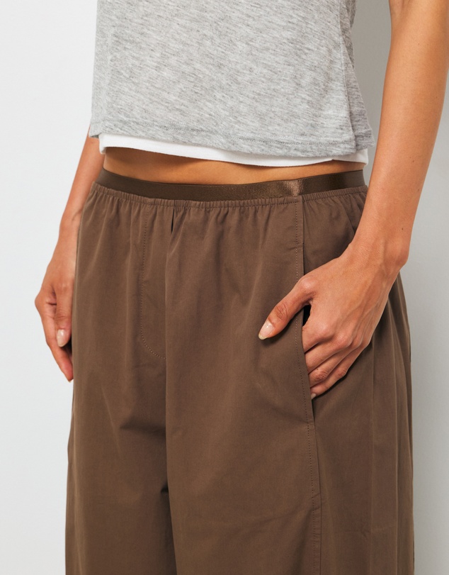 AERE - Mabel Boxer Barrel Pants
