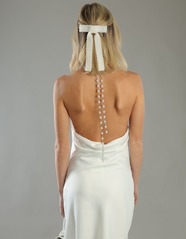 Morgan & Taylor - Vanessa Hair Bow in White