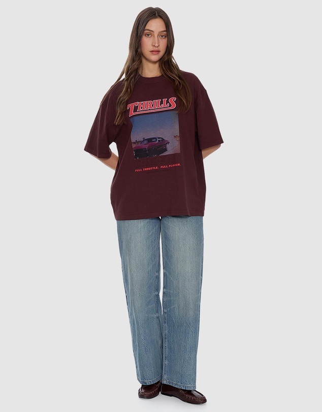 Thrills - Full Throttle Oversized Tee
