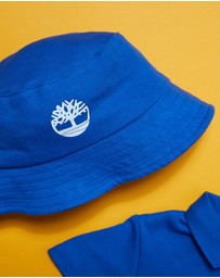 Timberland - Short Sleeve All-in-One and Bucket Hat Set - Babies