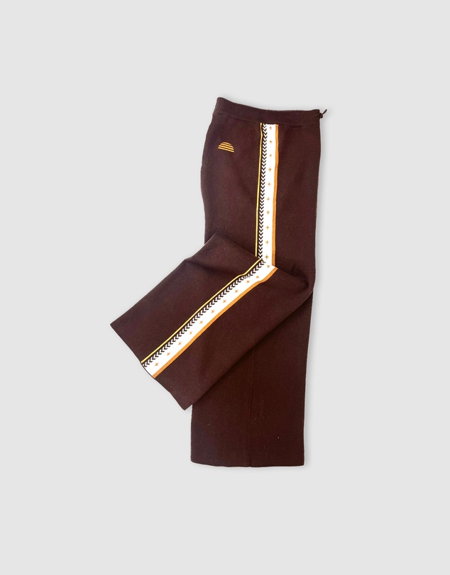 Banabae - Twilight Side Stripe Knit Pants - Ladies