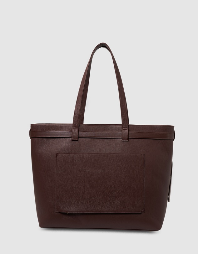 SABEN - Tia Shoulder Bag Espresso + Bronze