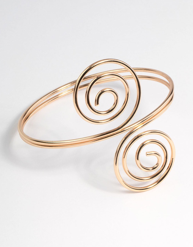 Lovisa - Gold Swirl Arm Cuff