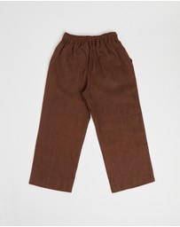 Subtitled - Girls Kai Linen Draw Pants